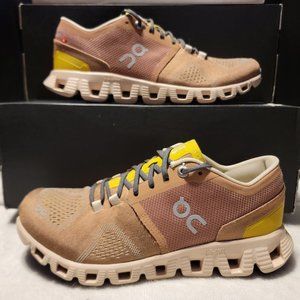 On Cloud X Mocha Sand Women's 6.5